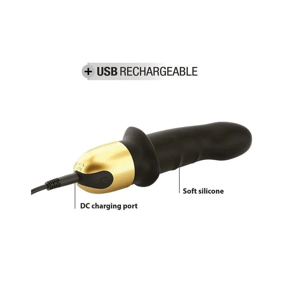 Dorcel Mini Lover 2 Rechargeable Vibrator Black - Rapture Works