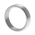 ECHO STAINLESS STEEL TRIPLE COCK RING – M/L