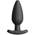 SILICONE NOIR ROCKER E-STIM BUTT PLUG – LARGE