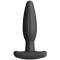 SILICONE NOIR ROCKER E-STIM BUTT PLUG – SMALL