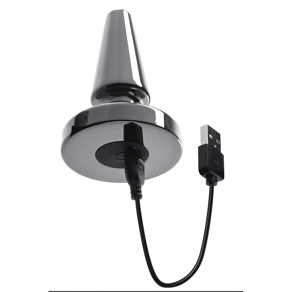 Evolved Beginner Vibrating Metal Plug - Rapture Works