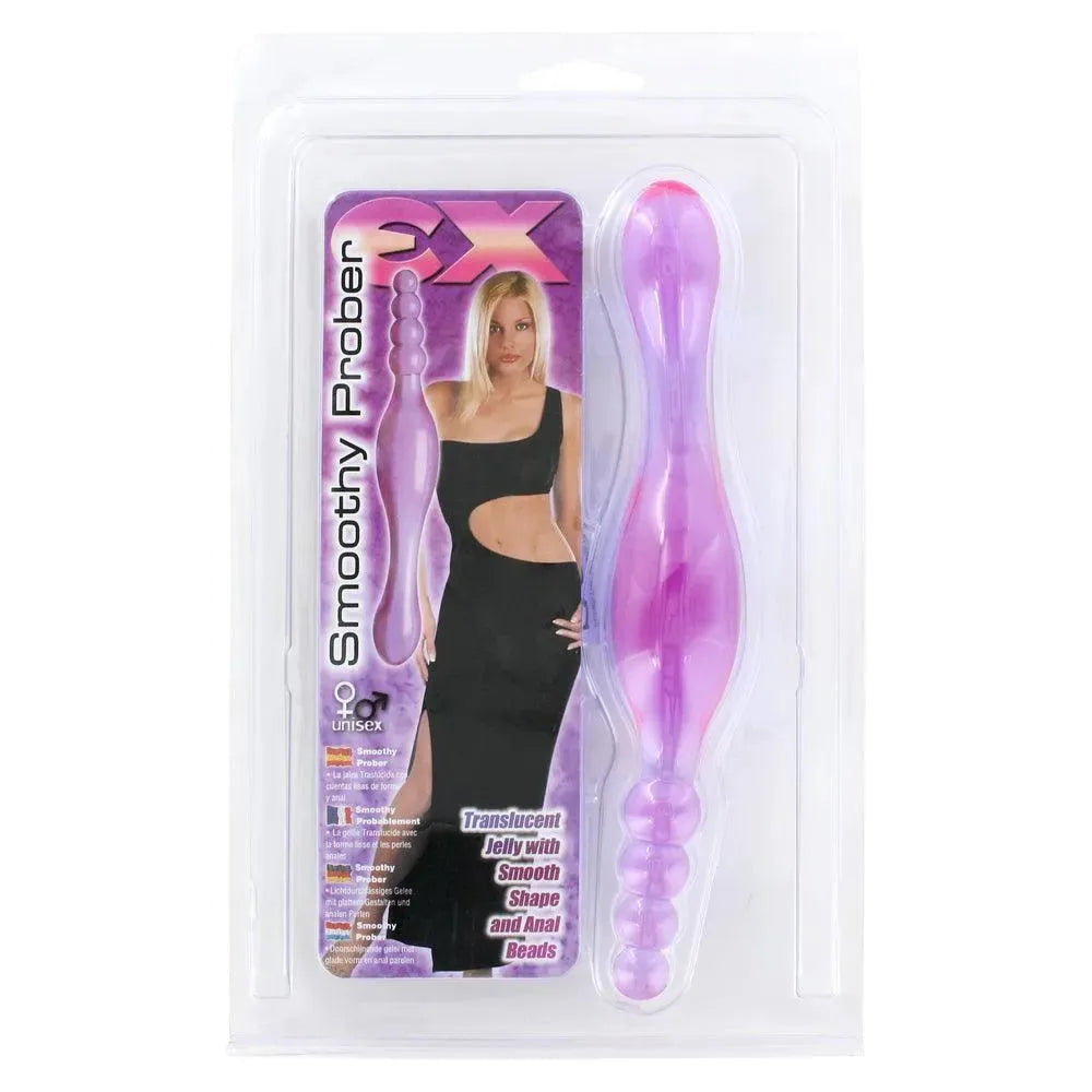 EX Smoothy Anal Prober Double Tip Probe - Rapture Works