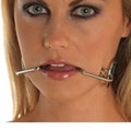 LEATHER GAG WITH SMILE HOOKS
