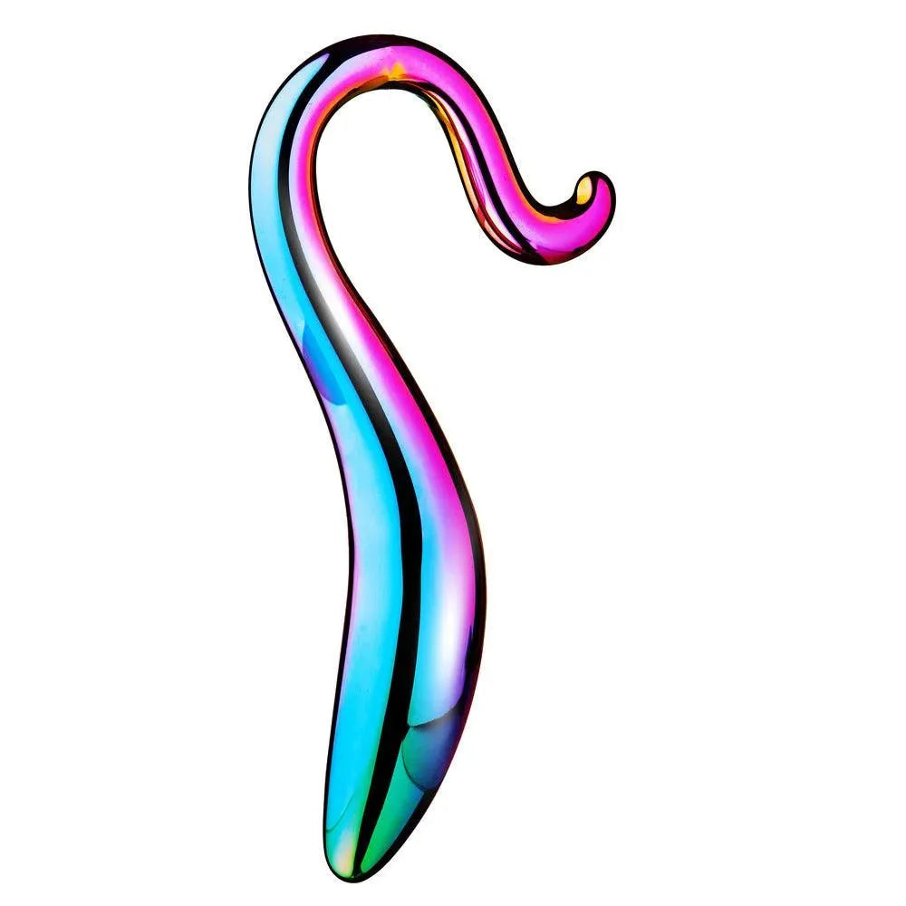 Glamour Glass Elegant Curved Dildo - Rapture Works
