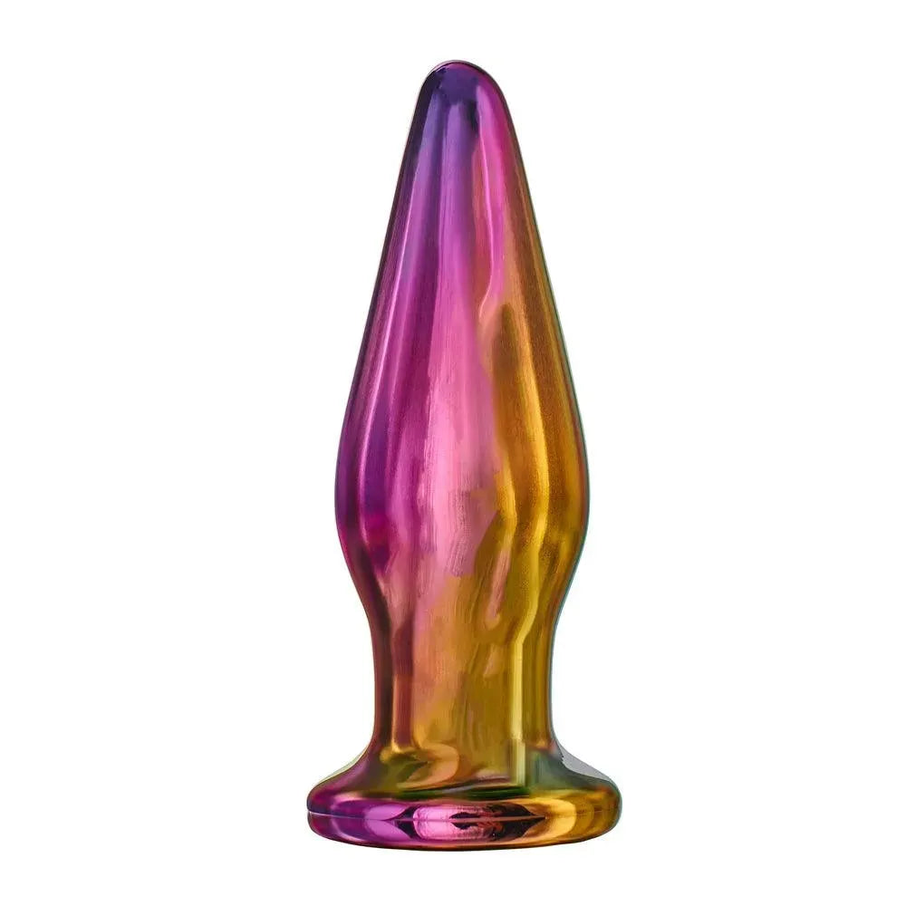 Glamour Glass Remote Control Tapered Butt Plug - Rapture Works