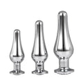 GLEAMING LOVE PLEASURE PLUG SET – SILVER