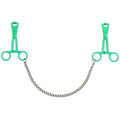 SCISSOR NIPPLE CLAMPS WITH CHAIN
