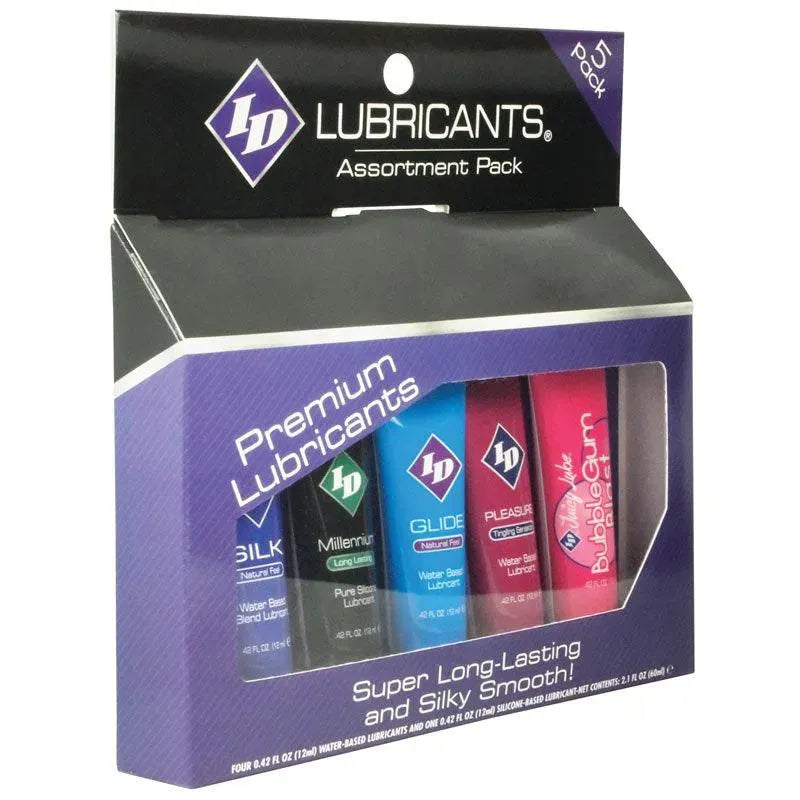 ID Sensual Lubricants 5 Pack - Rapture Works