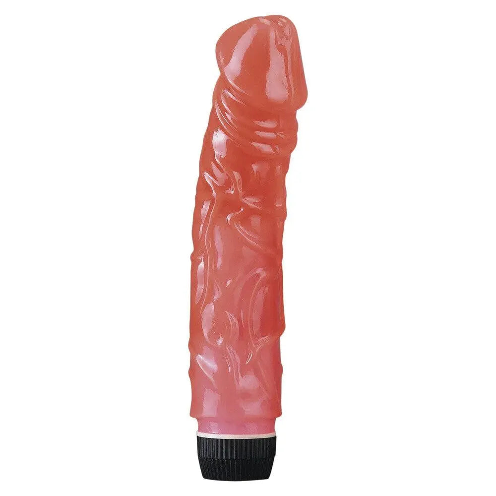 Jelly Vibrator Glitter Pink - Rapture Works