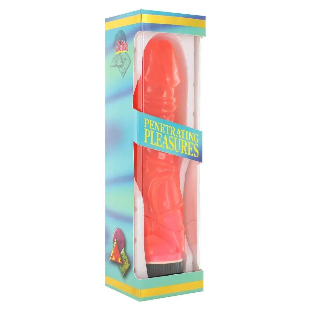 Jelly Vibrator Glitter Pink - Rapture Works