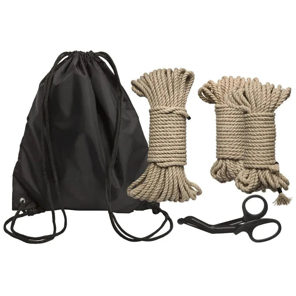 Kink Bind And Tie Initiation 5 Piece Hemp Rope Kit - Rapture Works