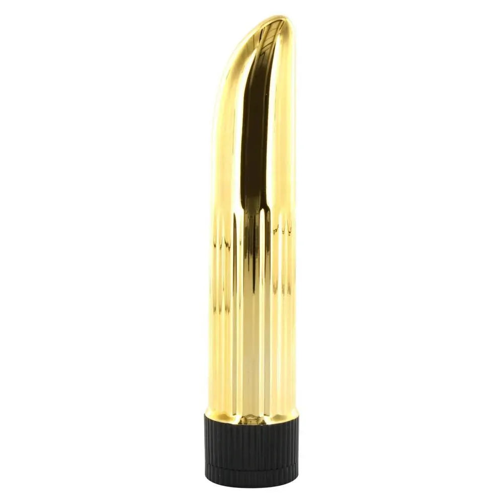 Lady Finger Mini Vibrator Gold - Rapture Works