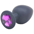 BLACK JEWELLED BUTT PLUG – LARGE
