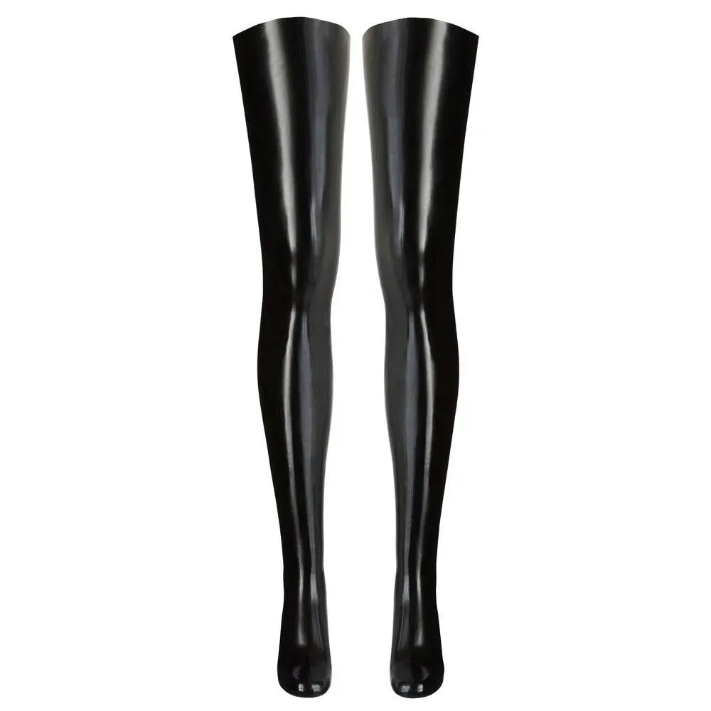 LateX Black Stockings - Rapture Works