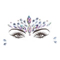 DAZZLING CROWNED FACE BLING STICKER