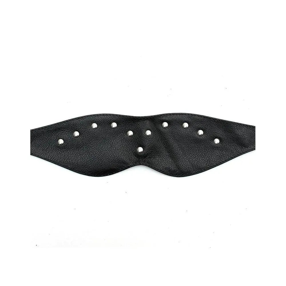 Leather Blindfold Mask - Rapture Works