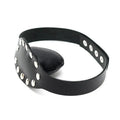 LEATHER GAG WITH PADDED MOUTHPIECE