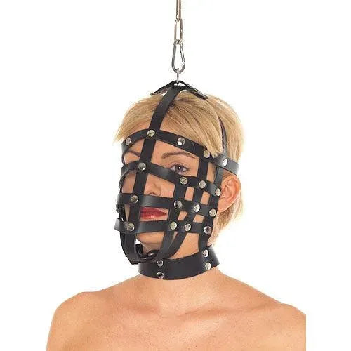 Leather Muzzle Mask - Rapture Works
