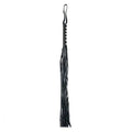 LEATHER FLOGGER WITH 12 TAILS