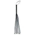 BRAIDED LEATHER FLOGGER WITH 6 TAILS