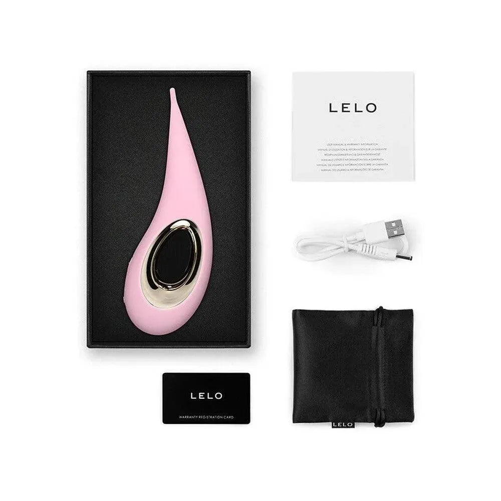 Lelo Dot Elliptical Clitoral Stimulator Pink - Rapture Works