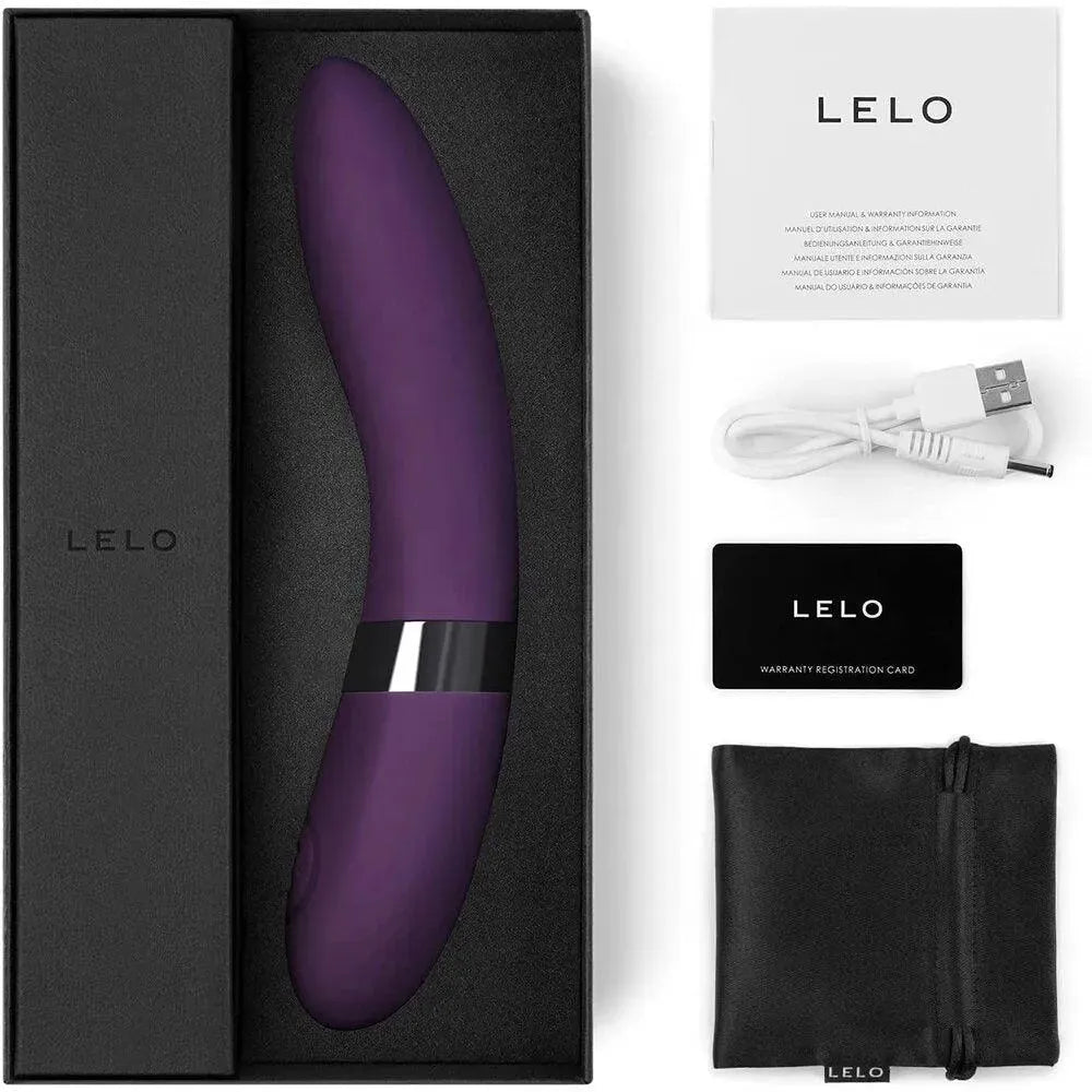 Lelo Elise 2 Plum Vibrator - Rapture Works