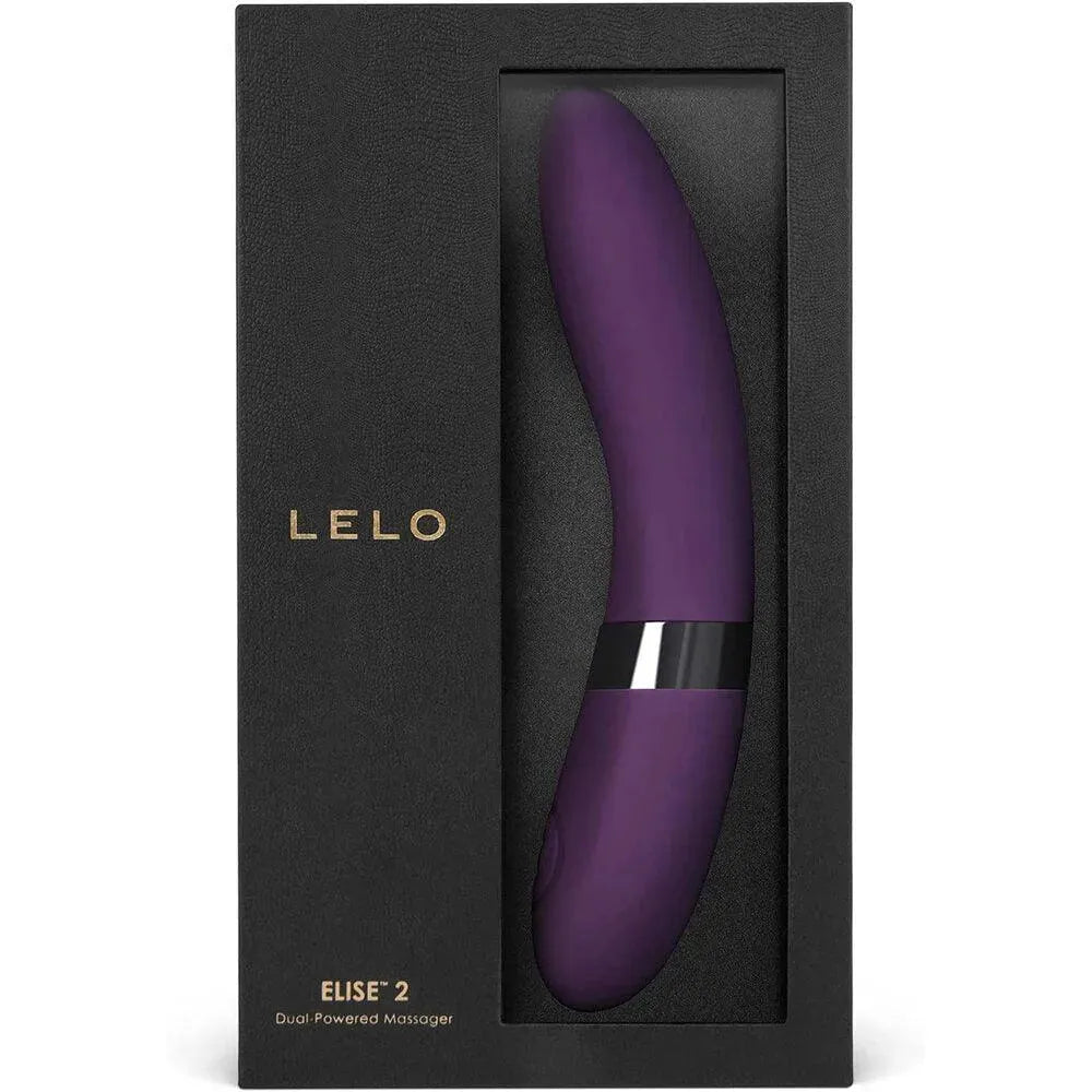 Lelo Elise 2 Plum Vibrator - Rapture Works