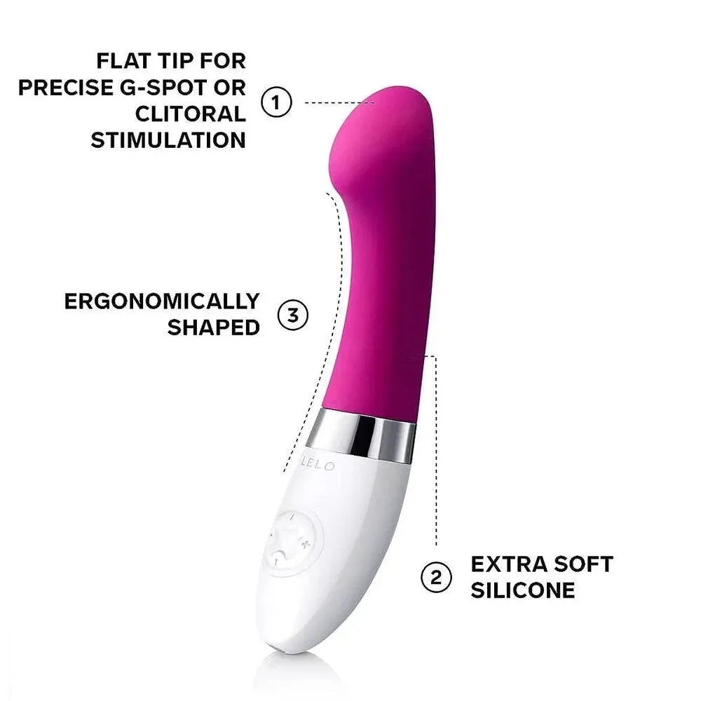 Lelo Gigi 2 Deep Rose G-Spot Vibrator - Rapture Works