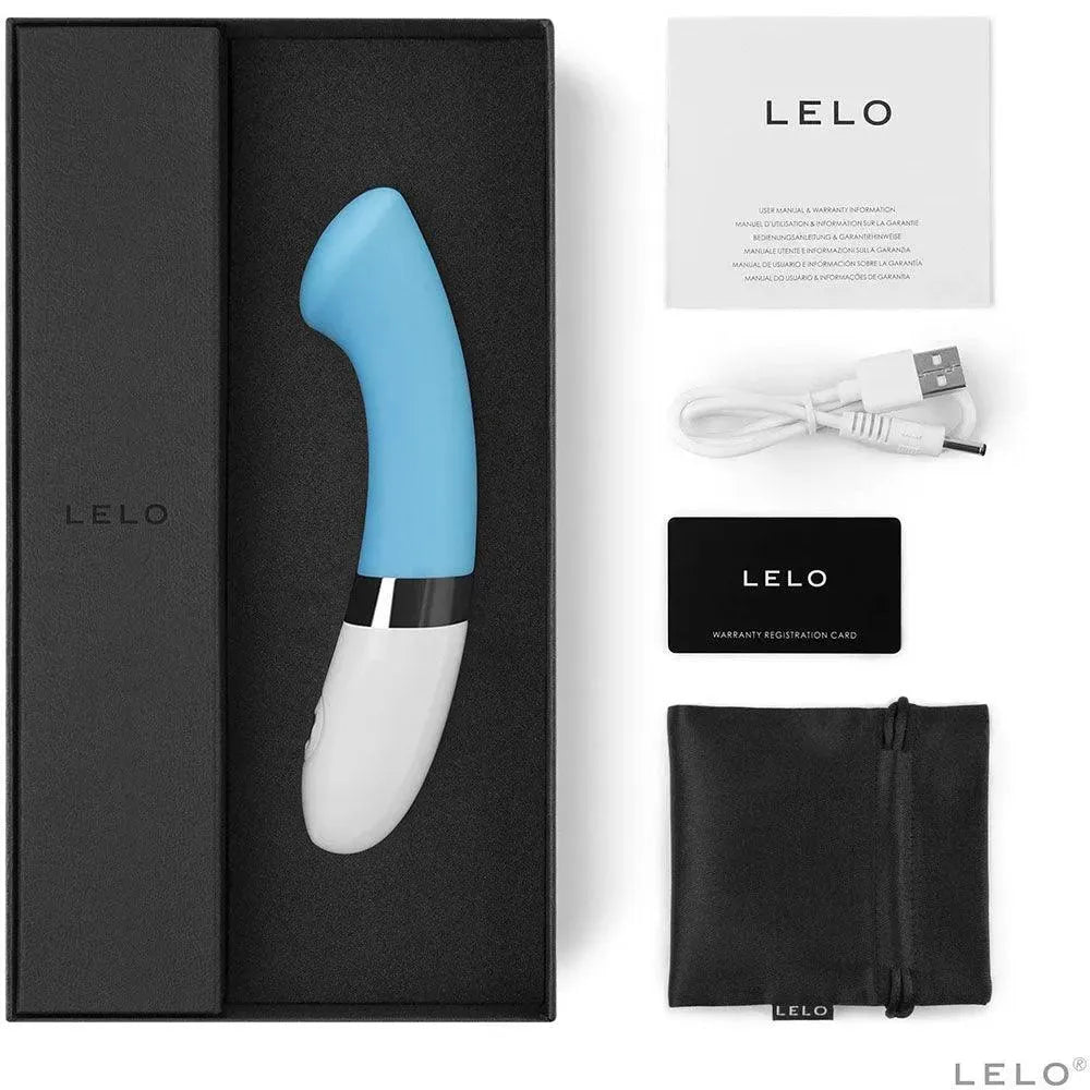 Lelo Gigi 2 Turquoise Blue G-Spot Vibrator - Rapture Works