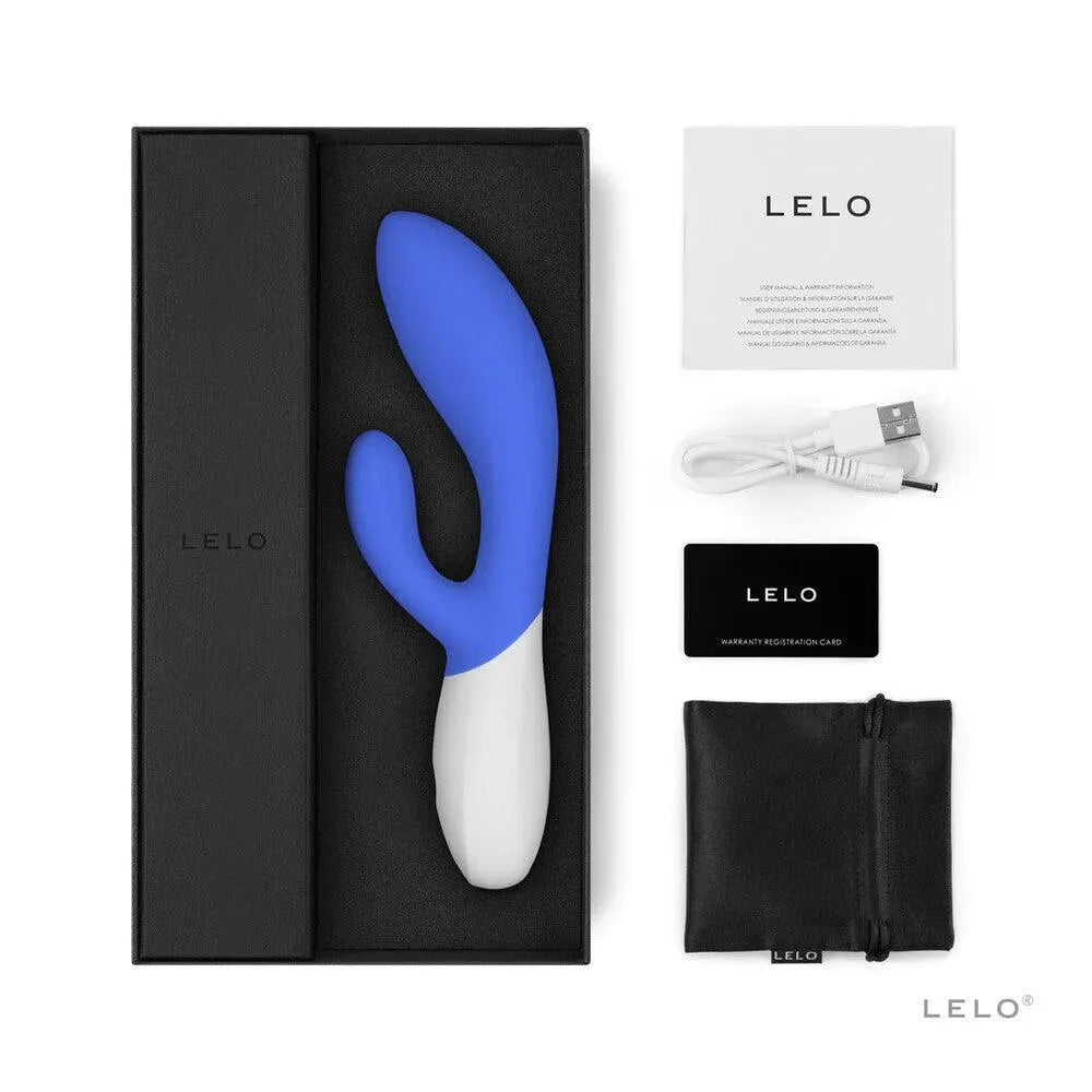 Lelo Ina Wave 2 Luxury Rechargeable Vibe Blue - Rapture Works