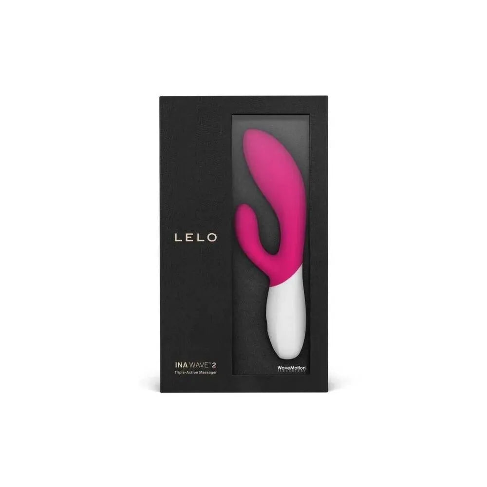 Lelo Ina Wave 2 Luxury Rechargeable Vibe Cerise - Rapture Works