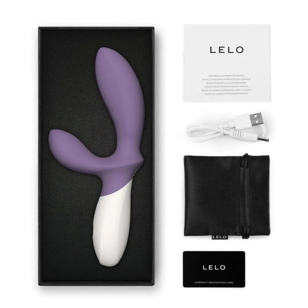 Lelo Loki Wave 2 Violet Dust Prostate Massager - Rapture Works