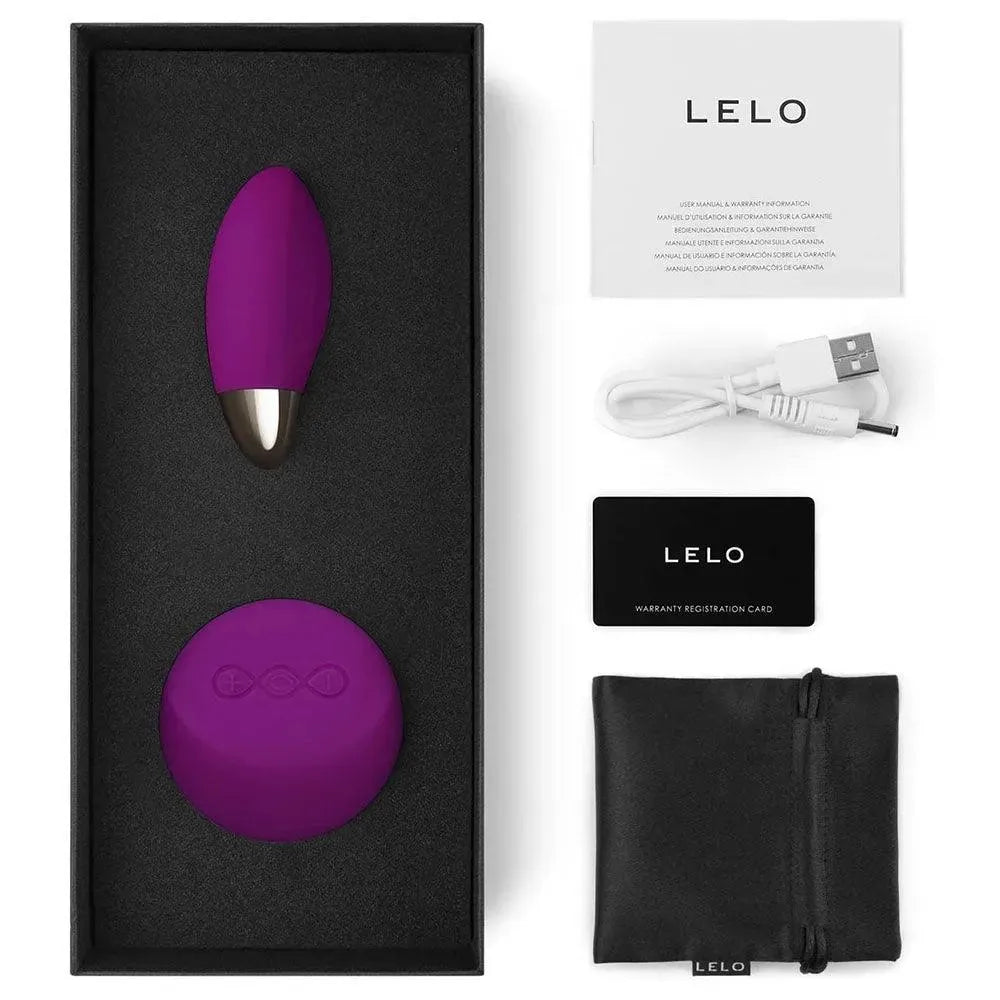 Lelo Lyla 2 Deep Rose Vibrating Bullet - Rapture Works