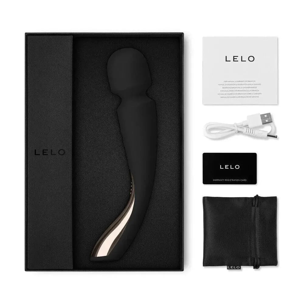 Lelo Smart Wand 2 Med Black - Rapture Works