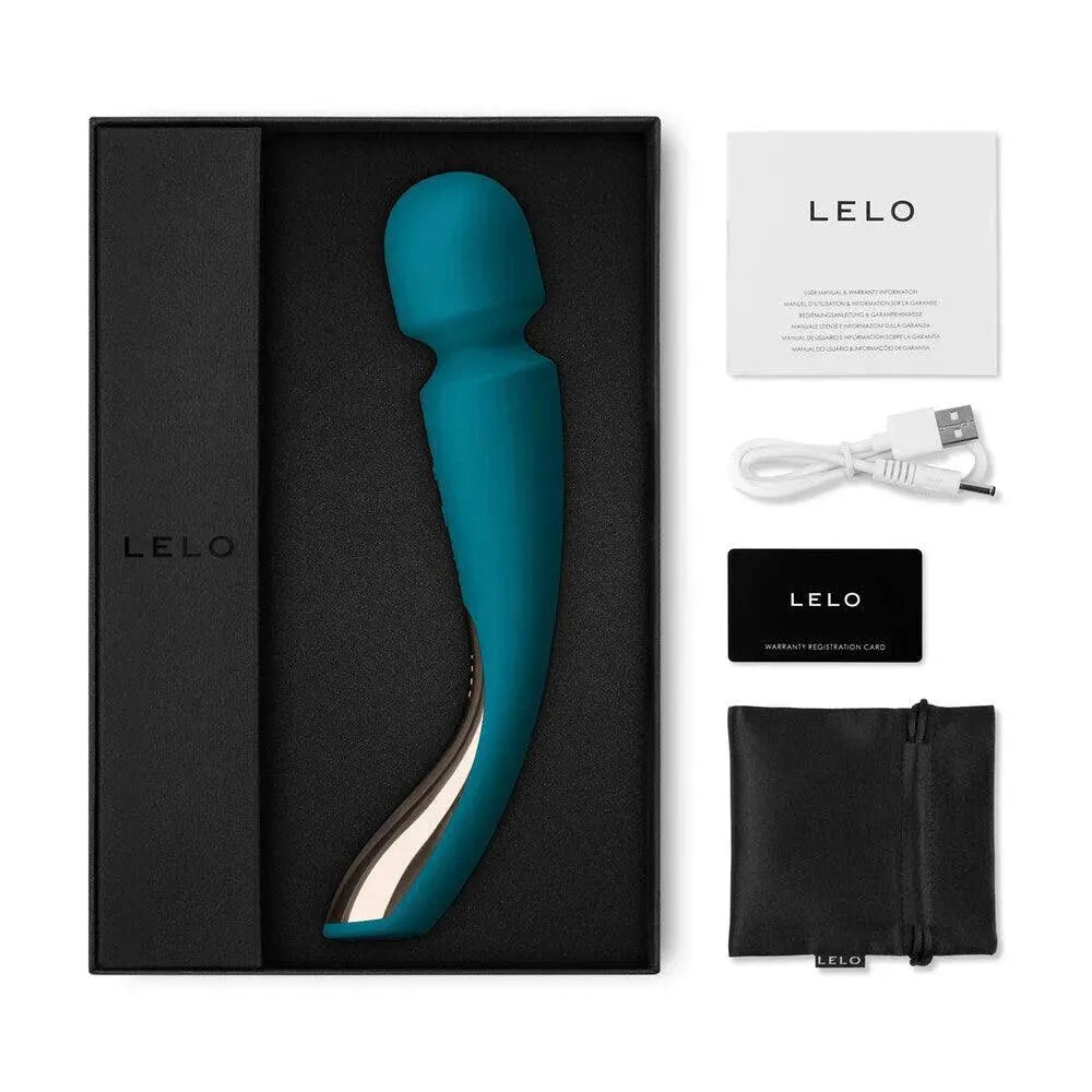 Lelo Smart Wand 2 Med Ocean Blue - Rapture Works