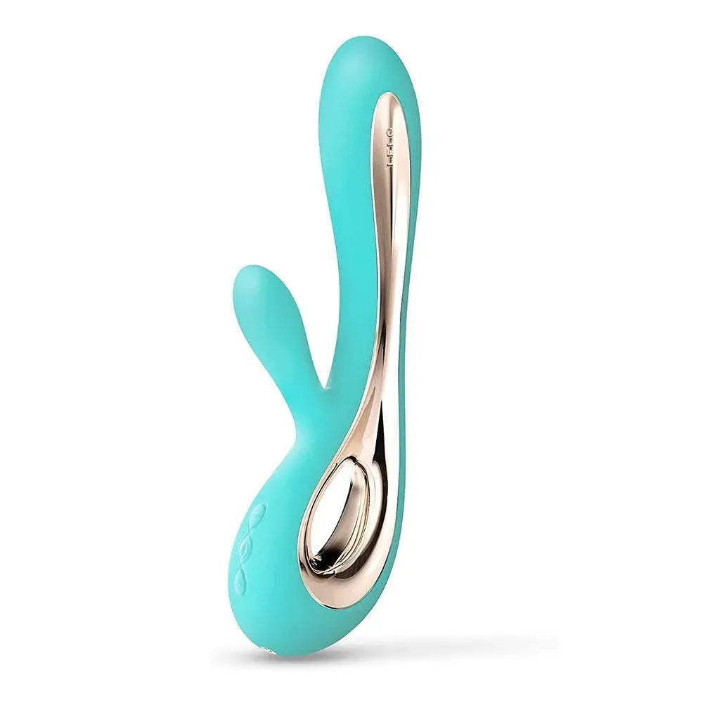 Lelo Soraya 2 Dual Rabbit Vibrator Aqua - Rapture Works
