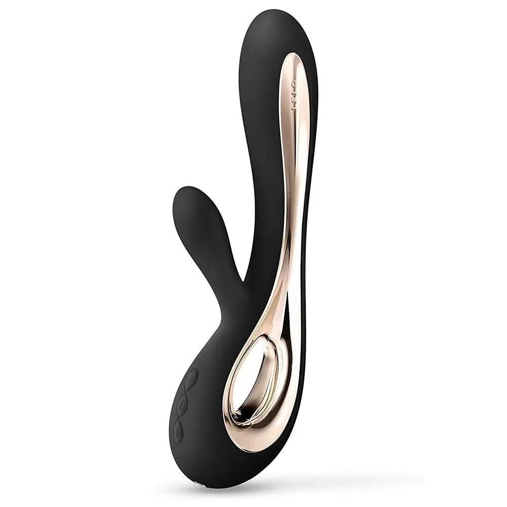 Lelo Soraya 2 Dual Rabbit Vibrator Black - Rapture Works