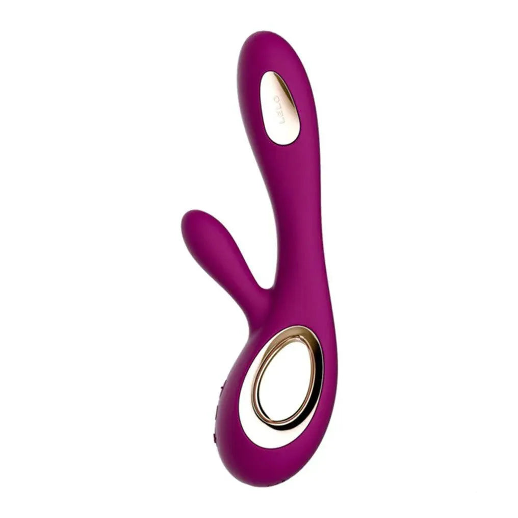 Lelo Soraya Wave Rose Dual Waterproof Rechargeable Vibrator - Rapture Works