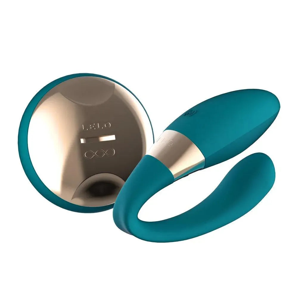 Lelo Tiani Duo Ocean Blue Couples Luxury Massager - Rapture Works