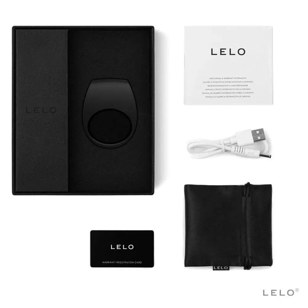 Lelo Tor 2 Black Couples Ring - Rapture Works