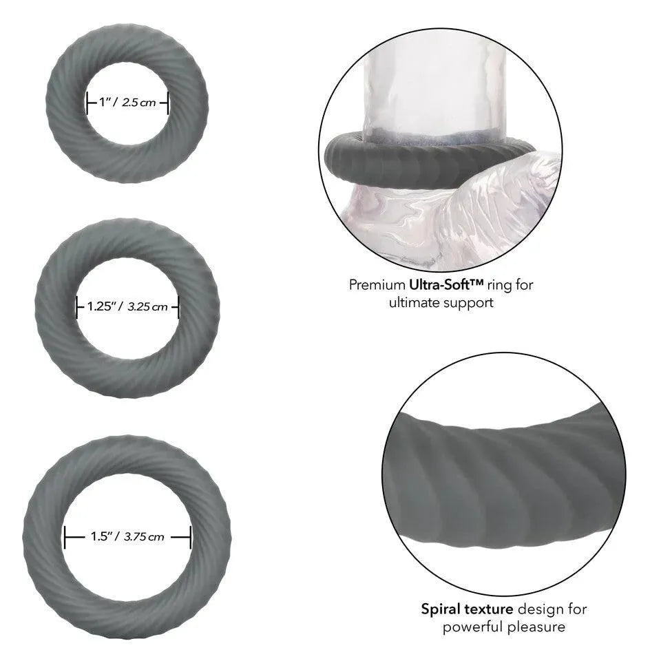 Link Up Ultra Soft Ultimate Cock Ring Set - Rapture Works
