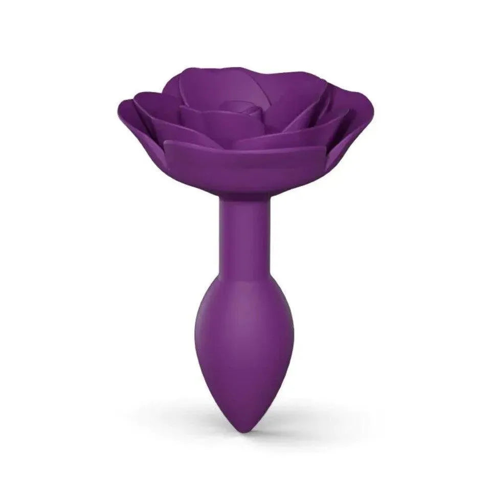 Love To Love Open Rose Small Butt Plug - Rapture Works