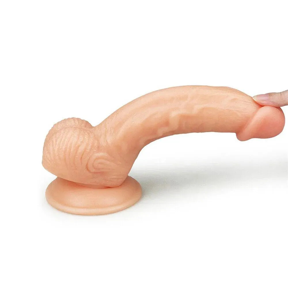 Lovetoy 8 Inch The Ultra Soft Dude Dildo - Rapture Works