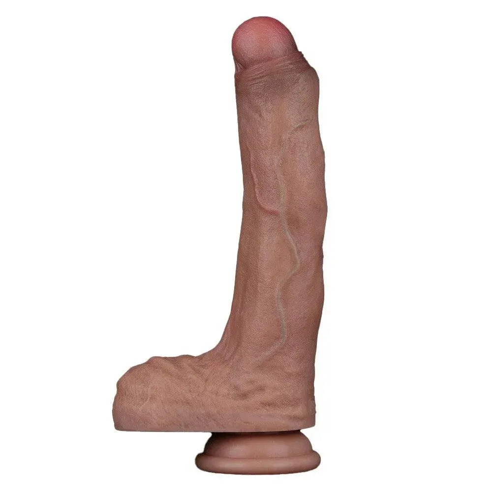 Lovetoy Dual Layered Silicone Dildo 8.5 Inches - Rapture Works