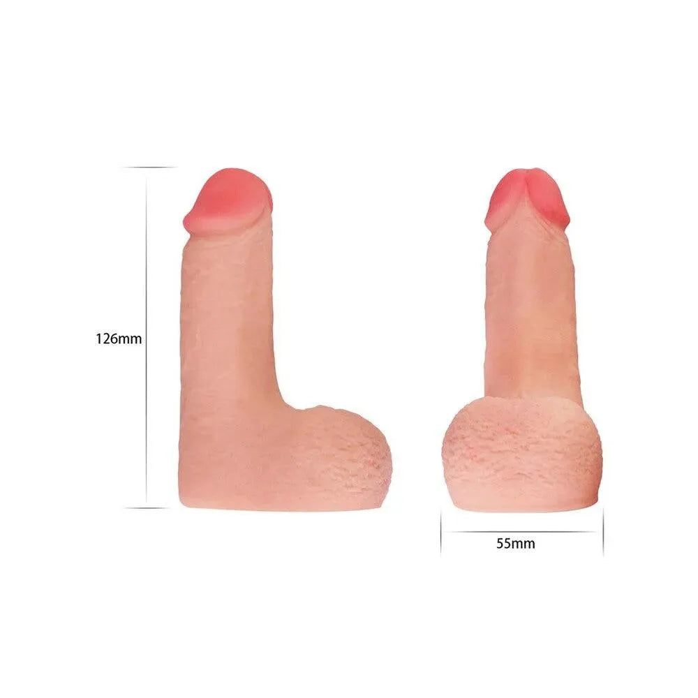 Lovetoy Skinlike Limpy Cock 5 Inches Flesh Pink - Rapture Works