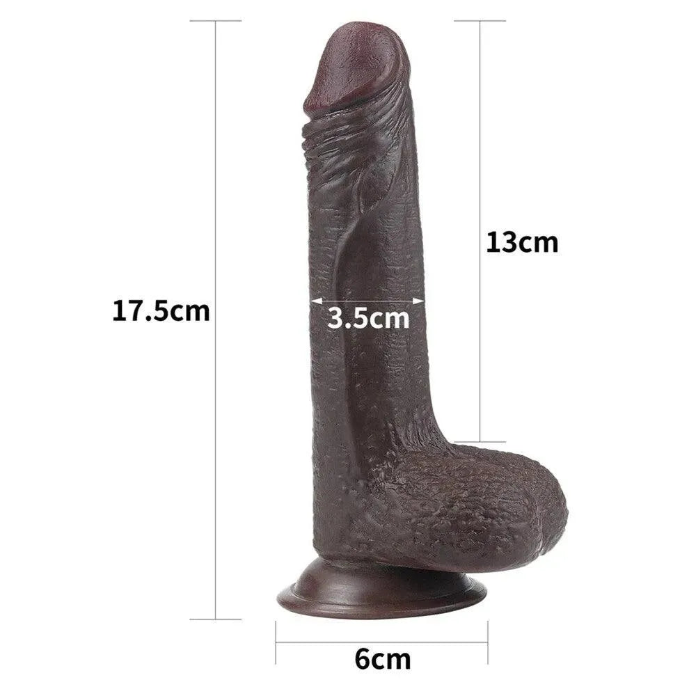 Lovetoy Sliding Skin 7 Inch Dong - Rapture Works