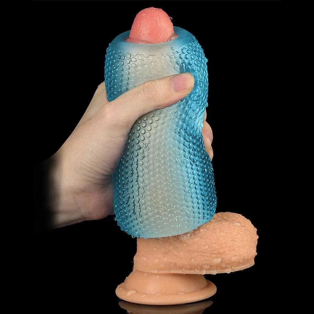 Lovetoy Training Master Masturbator Blue - Rapture Works