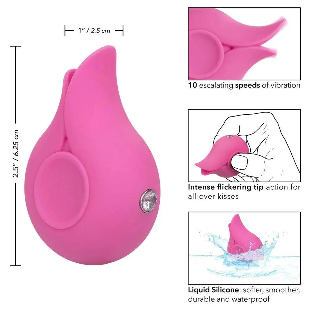 LuvMor Kisses Flickering Clitoral Stimulator - Rapture Works