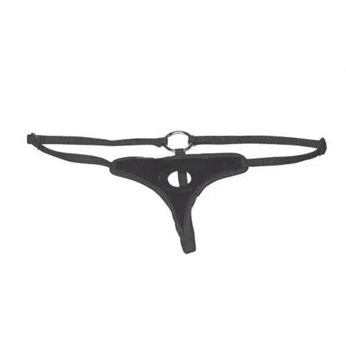 Lux Fetish Velvet Bikini Strap On Harness - Rapture Works