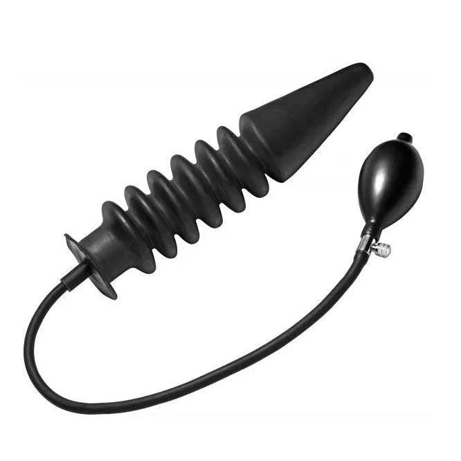 Master Series Accordion Inflatable XL Anal Plug - Rapture Works